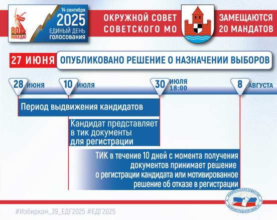 Советск! Избирателям, партиям, будущим кандидатам!