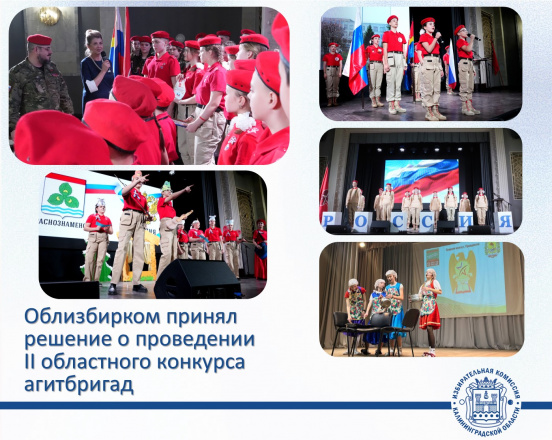Облизбирком проведет II областной конкурс агитбригад «Выбирай! Голосуй! Побеждай!» среди команд Юнармии региона 