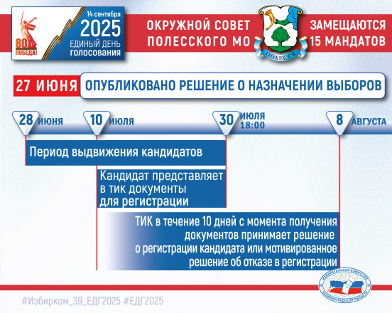 Полесск! Избирателям, партиям, будущим кандидатам!